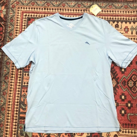 Tommy Bahama V Neck Tee - Picture 3 of 4